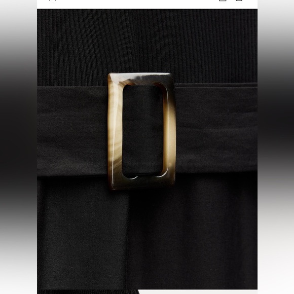 ZARA Round neck sleeveless midi dress. - Picture 5 of 6